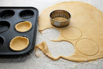 糕点圈减少填充好锡使小时蛋挞