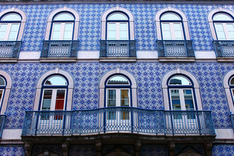 细节建筑里斯本葡萄牙