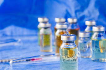 电晕病毒科维德疫苗安瓿颜色变化疫苗