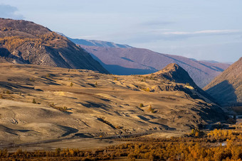 阿尔泰山景观自然阿尔泰山峡谷山