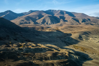 阿尔泰山景观自然阿尔泰山峡谷山