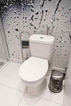 白色陶瓷厕所。。。浴室清洁厕所。。。