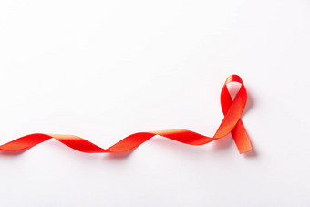 红色的弓丝带象征<strong>艾滋病</strong>毒<strong>艾滋病</strong>癌症意识
