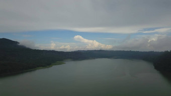 空中视图湖就是这样火山口湖<strong>巴厘岛</strong>美丽的湖绿松石水山岛<strong>巴厘岛</strong>