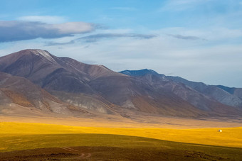 阿尔泰山景观自然阿尔泰山峡谷山