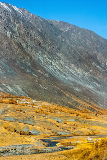 阿尔泰山景观自然阿尔泰山峡谷山