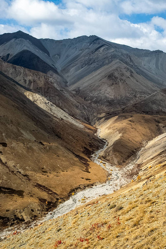 阿尔泰山景观自然阿尔泰山峡谷山