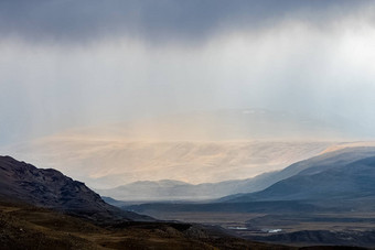 阿尔泰山景观自然阿尔泰山峡谷山