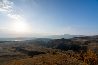 阿尔泰山景观自然阿尔泰山峡谷山