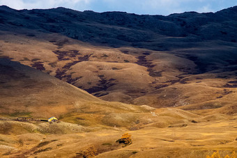 阿尔泰山景观自然阿尔泰山峡谷山