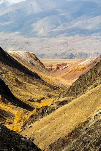 阿尔泰山景观自然阿尔泰山峡谷山