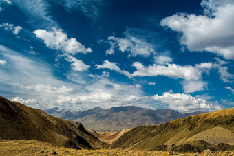 阿尔泰山景观自然阿尔泰山峡谷山