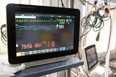 心电图仪单位监控医院紧急房间