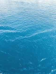 蓝色的水泡沫波深海和平海洋摘要