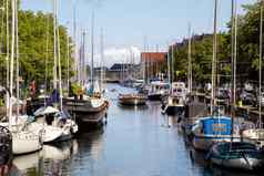 旅游船克里斯蒂安港 - 维基百科，自由的百科全书运河哥本哈根丹麦