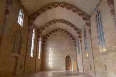 巨大的大厅八月修道院图卢兹