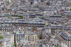 巴黎屋顶视图