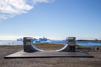 滑板运动场地契格陵兰岛