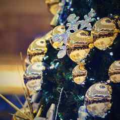 圣诞节装饰摘要色彩斑斓的背景圣诞节树