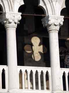 威尼斯窗饰总督宫威尼斯象征
