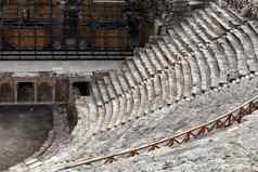 剧院废墟hieropolis棉花堡火鸡
