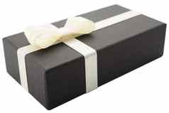 黑色的礼物盒子