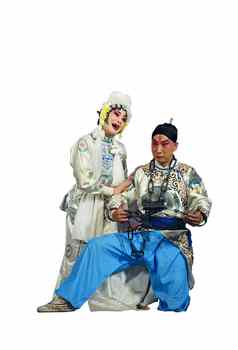 中国人传统的歌剧演员