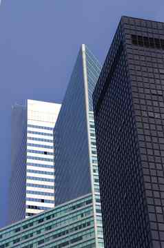 现代建筑摩天大楼花旗银行建筑纽约城市