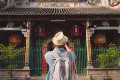 旅行者thien快宝塔专用的中国人海女神妈祖胆囊唐人街区域西贡