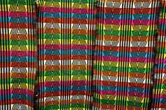 美丽的非洲布丰富的模式几内亚比绍