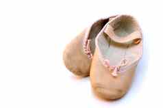 小粉红色的芭蕾舞鞋子
