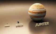 地球地球月亮木星