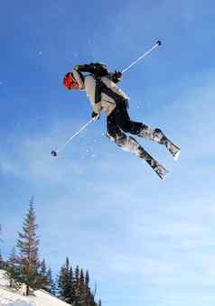 滑雪跳高