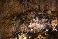 格罗塔巨人巨大的洞穴sgonico的里雅斯特