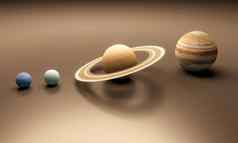 行星海王星天王星土星木星