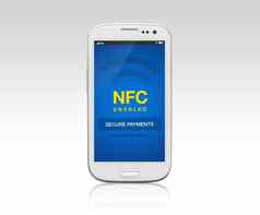 NFC启用移动电话