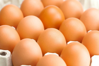 鸡蛋包孤立的<strong>白色</strong>