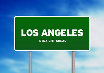 这些洛杉矶高速公路标志