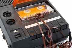 磁音频磁带盒式磁带录音机