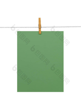 绿色纸表衣服行剪裁路径