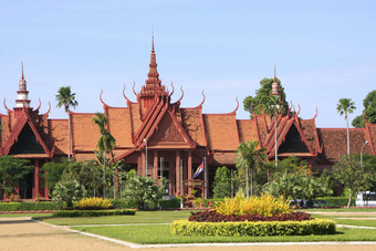 国家博物馆柬埔寨金边在金边