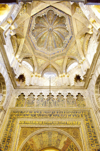 室内mosque-cathedral科尔多瓦安达卢西亚西班牙