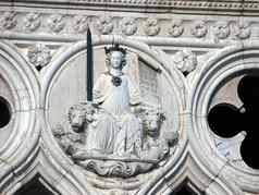 威尼斯窗饰总督宫威尼斯象征