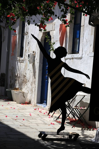 希腊街舞者食物多德卡尼斯群岛希腊