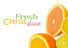 柑橘类新鲜的水果