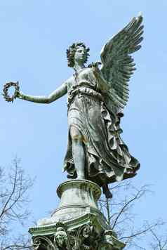 雕像天使夏洛滕堡宫花园