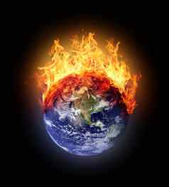 燃烧地球全球西半球