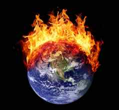 燃烧地球全球西半球