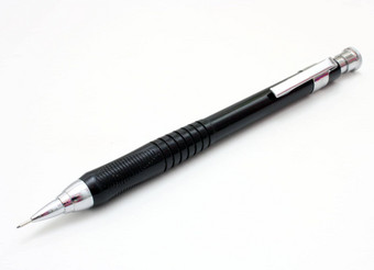 锋利的黑色的机械铅笔