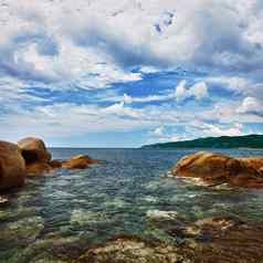 海洋沿海悬崖景观